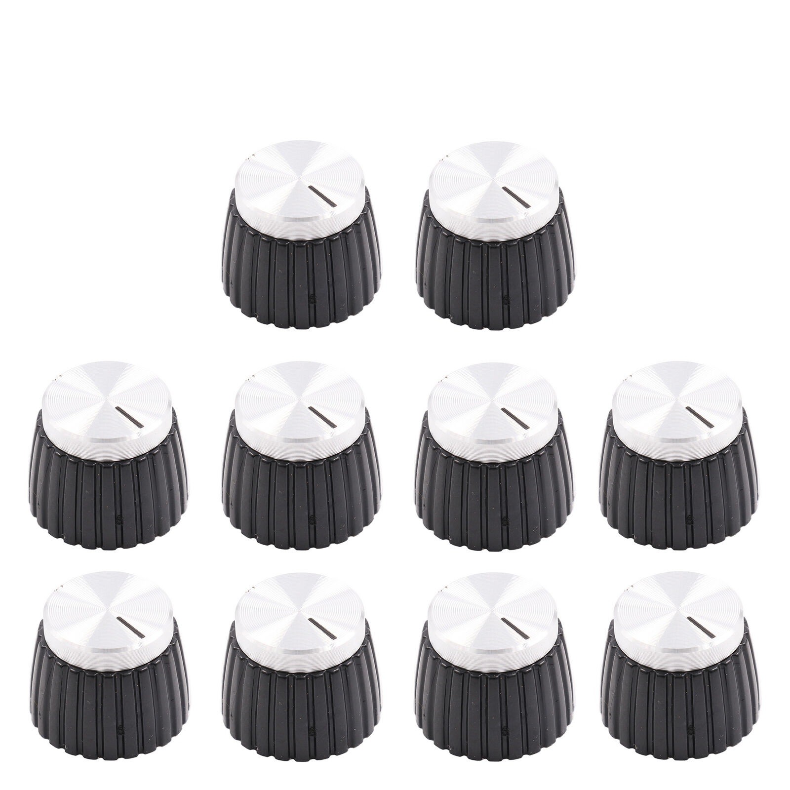 High Quaity 10Pcs Knob Durable Replacemennt For Marshall AMP Guitar Effect Pedal