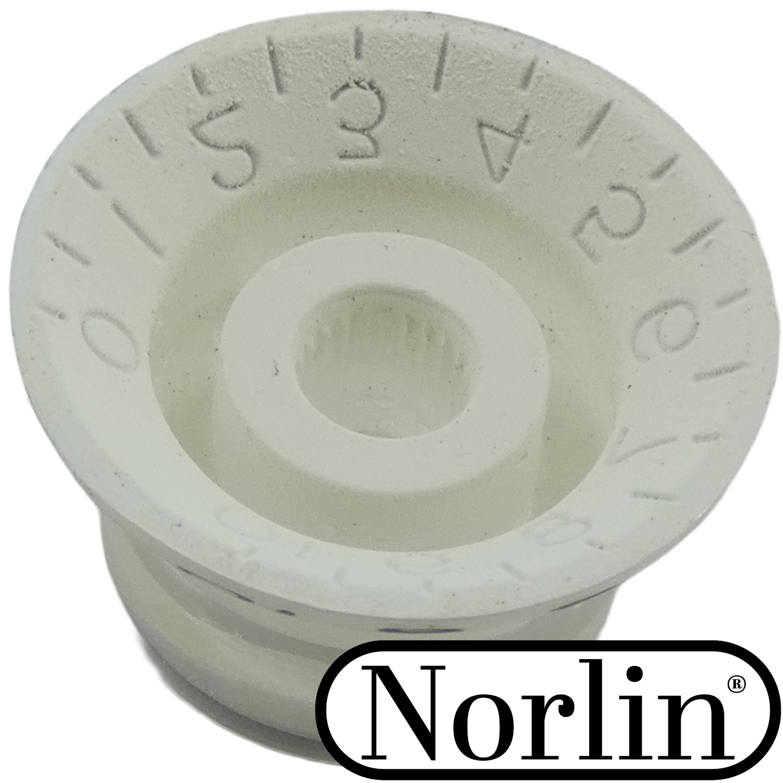 Norlin Embossed Top Hat Reflector Tone MOD Knob for Gibson® Guitars