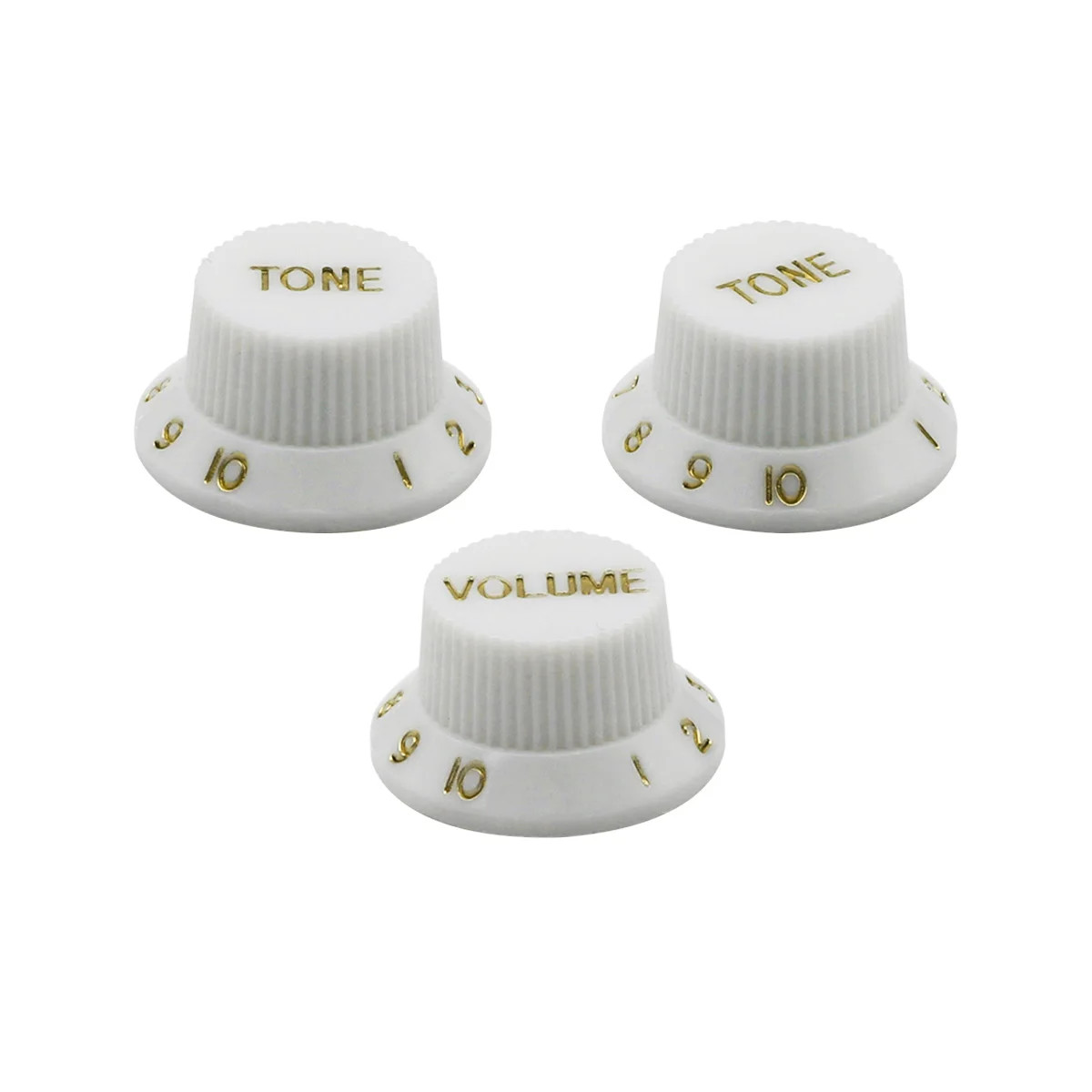 2T1V volume and tone control knob cap, 18-tooth spline, suitable for ST Guitar