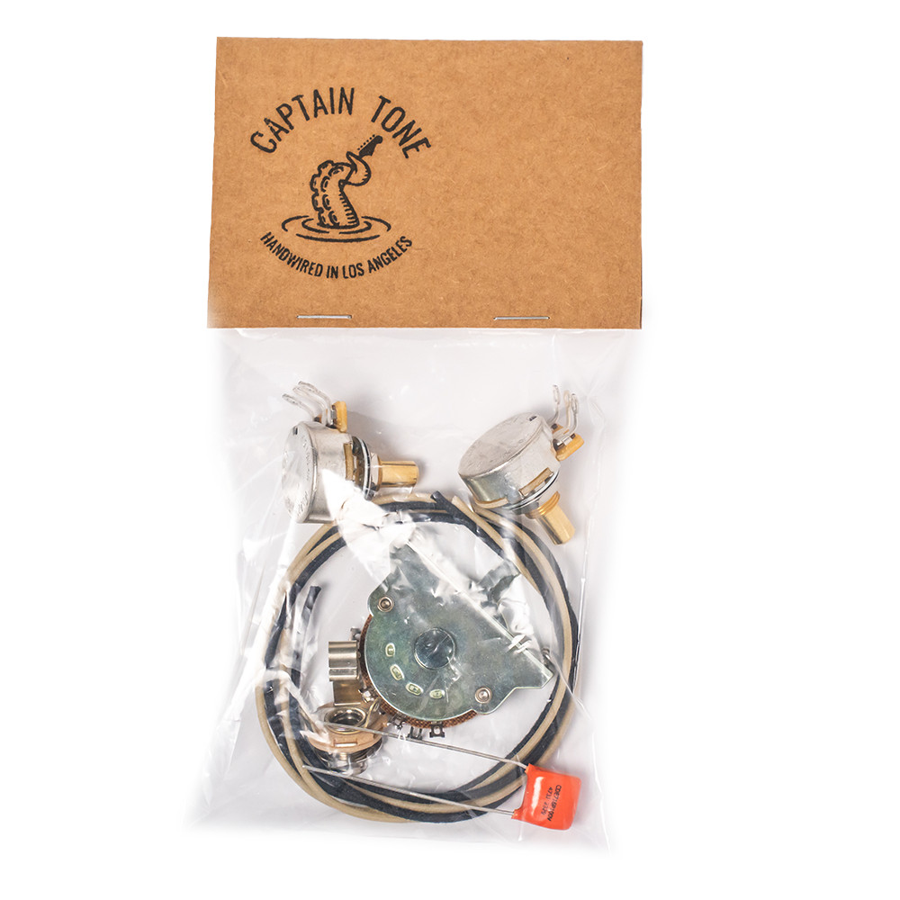 Single Coil Telecaster DIY Wiring Upgrade Kit – Orange Drop