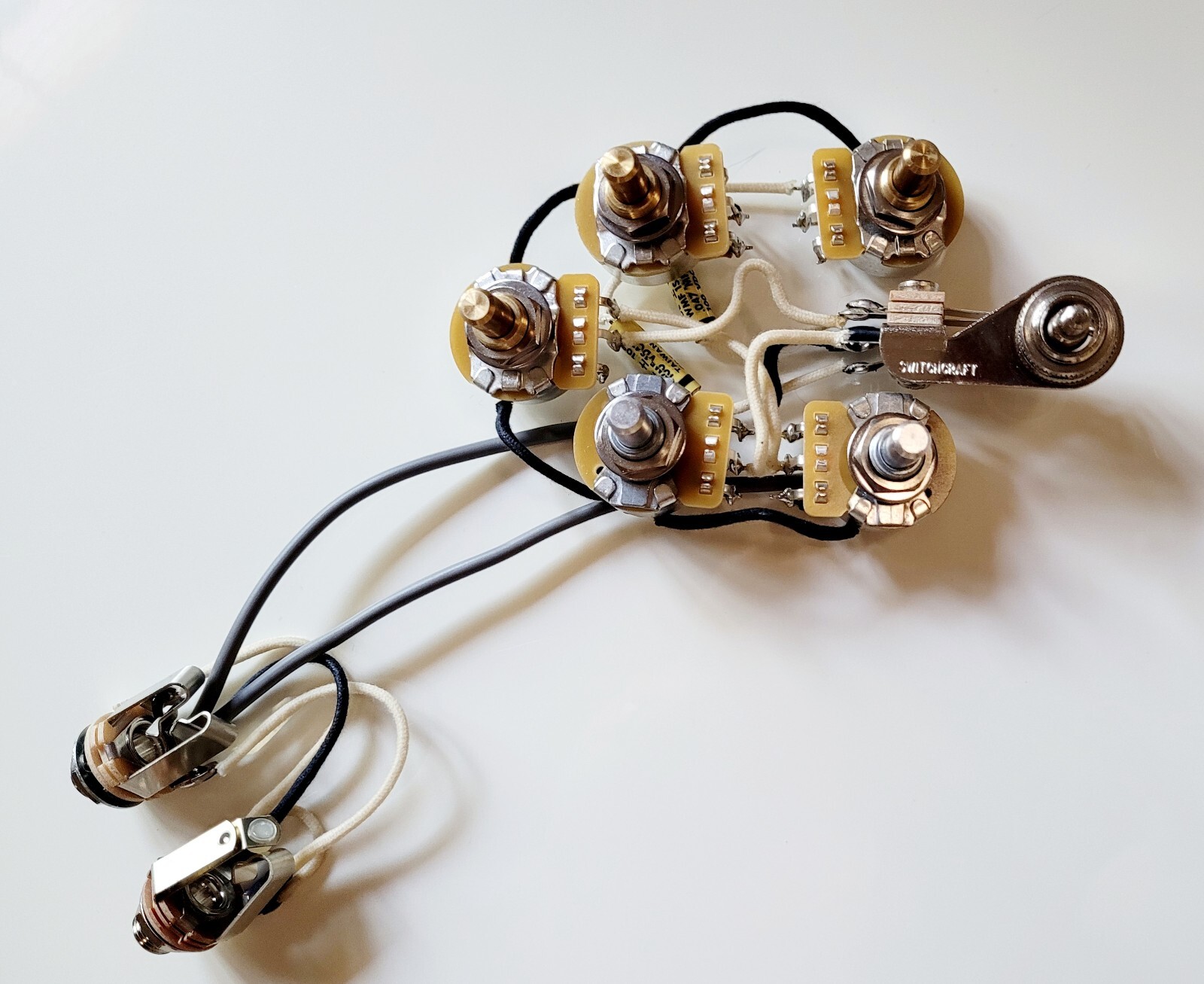 Rickenbacker 330,360,620 5-Control Guitar Harness 70’s Style Mono/Stereo Output