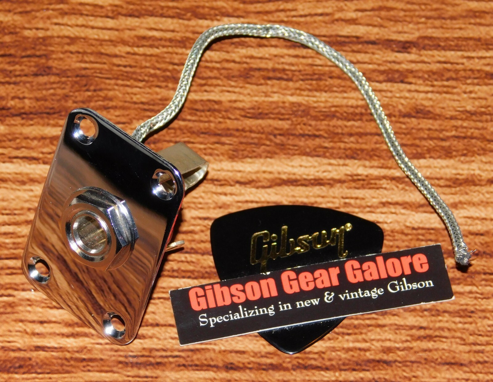 Gibson Explorer Jack Assembly Output Chrome Guitar Parts Side Mount Project 2 PT