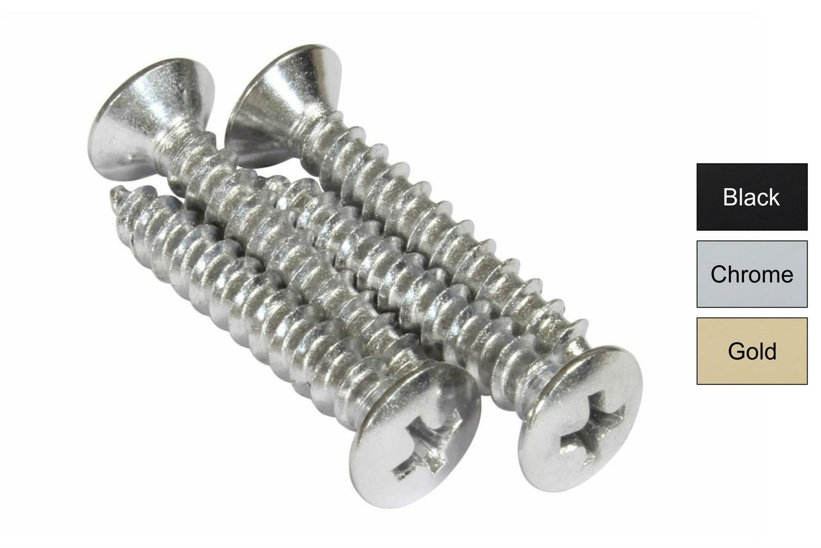 #10 X 1 1/4″ (33.3mm) Neck Plate Mounting Screws – Set Of 4