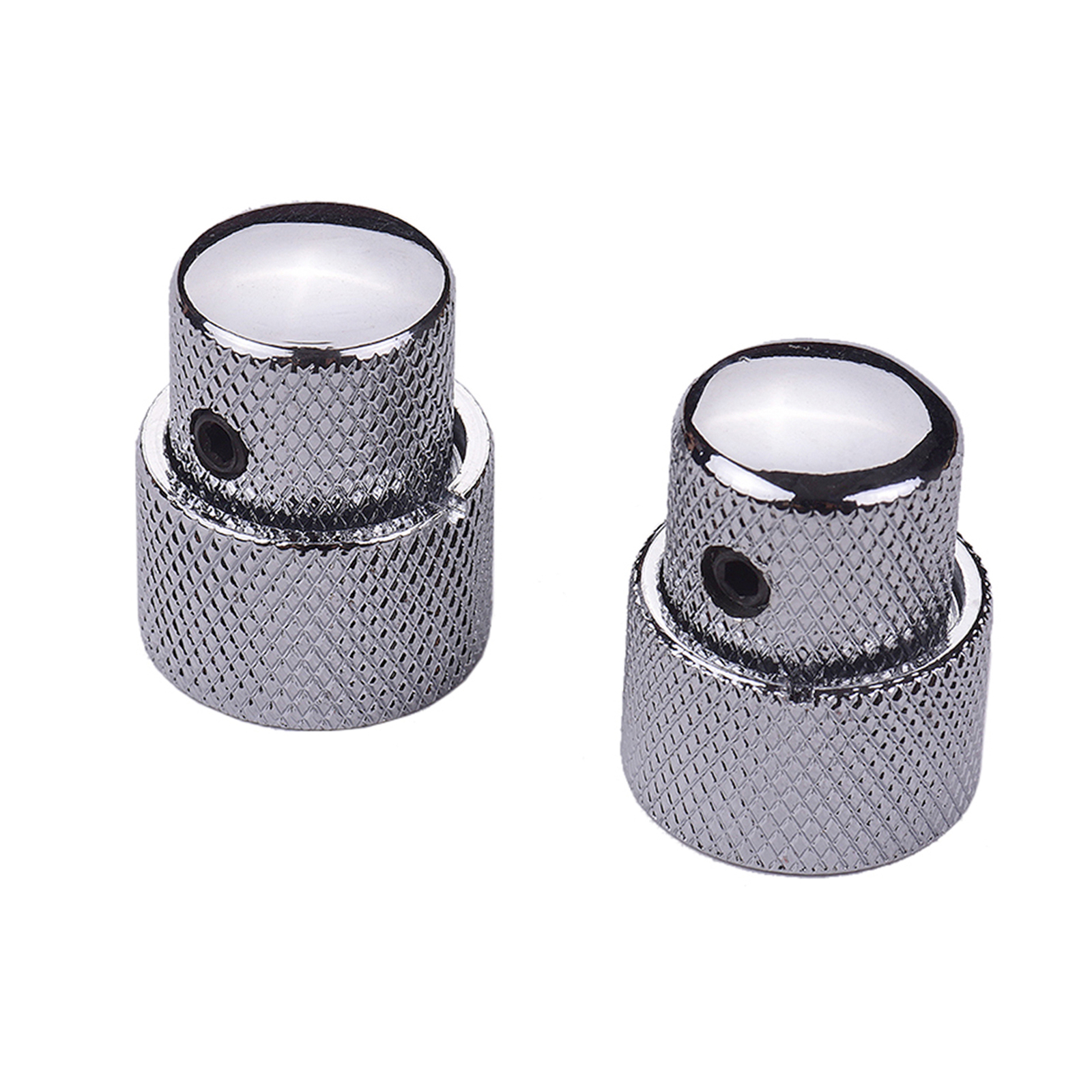 2 Sets Dual Concentric Stacked Control Knobs f Electric Bass Guitar Y5C6