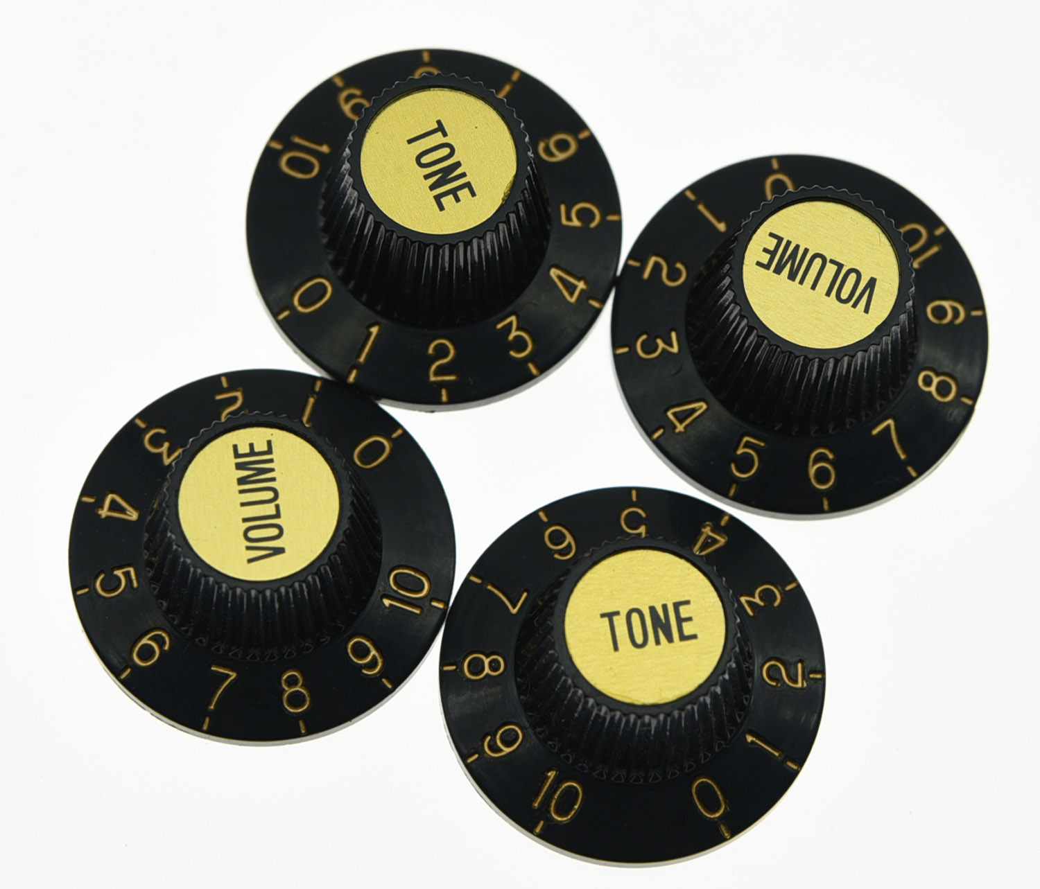 4x Gold Guitar Witch Hat Knobs Fits Les Paul Epiphone SG