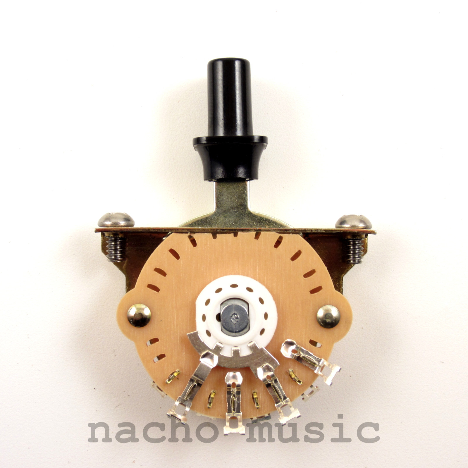 Oak Grigsby 3-Way Switch w/ “Top Hat” Switch Tip for USA & MIM Fender Telecaster