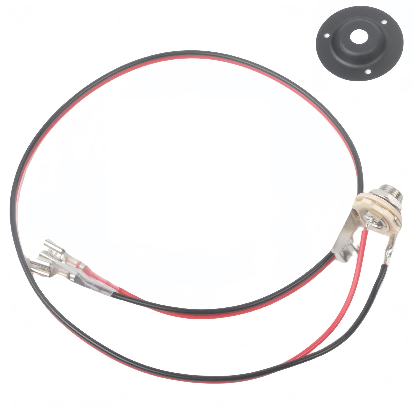 Single 1×12 Guitar Speaker Wiring Harness – 1/4″ Mono Jack + Ferrule – DIY Ca…