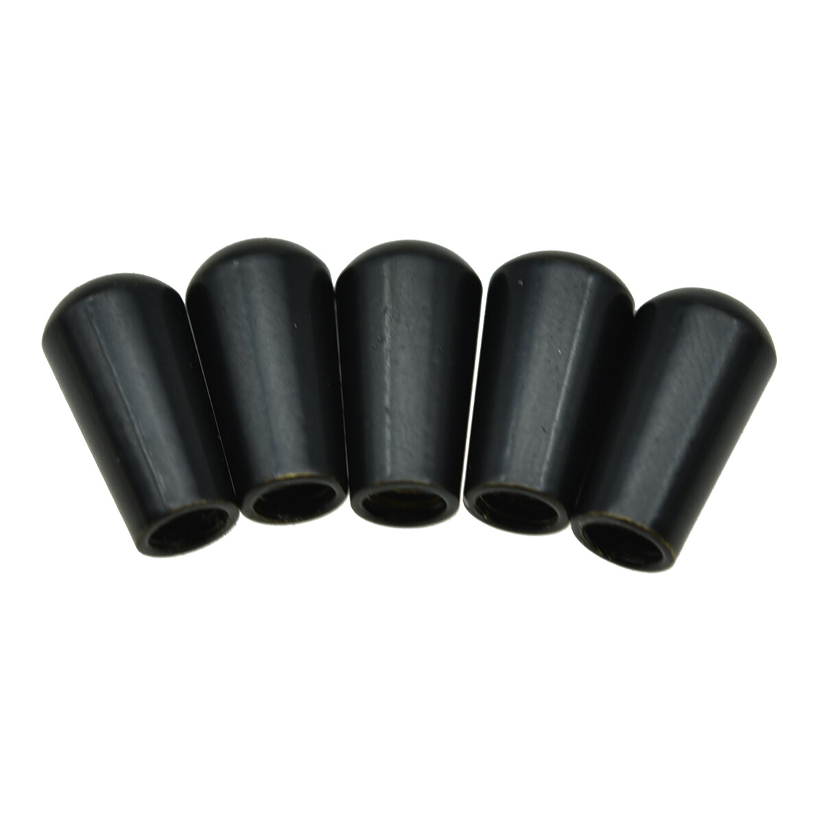5x Black USA Thread SAE 8-32 Metal Toggle Switch Tip Fits Gibson/Switchcraft—/
