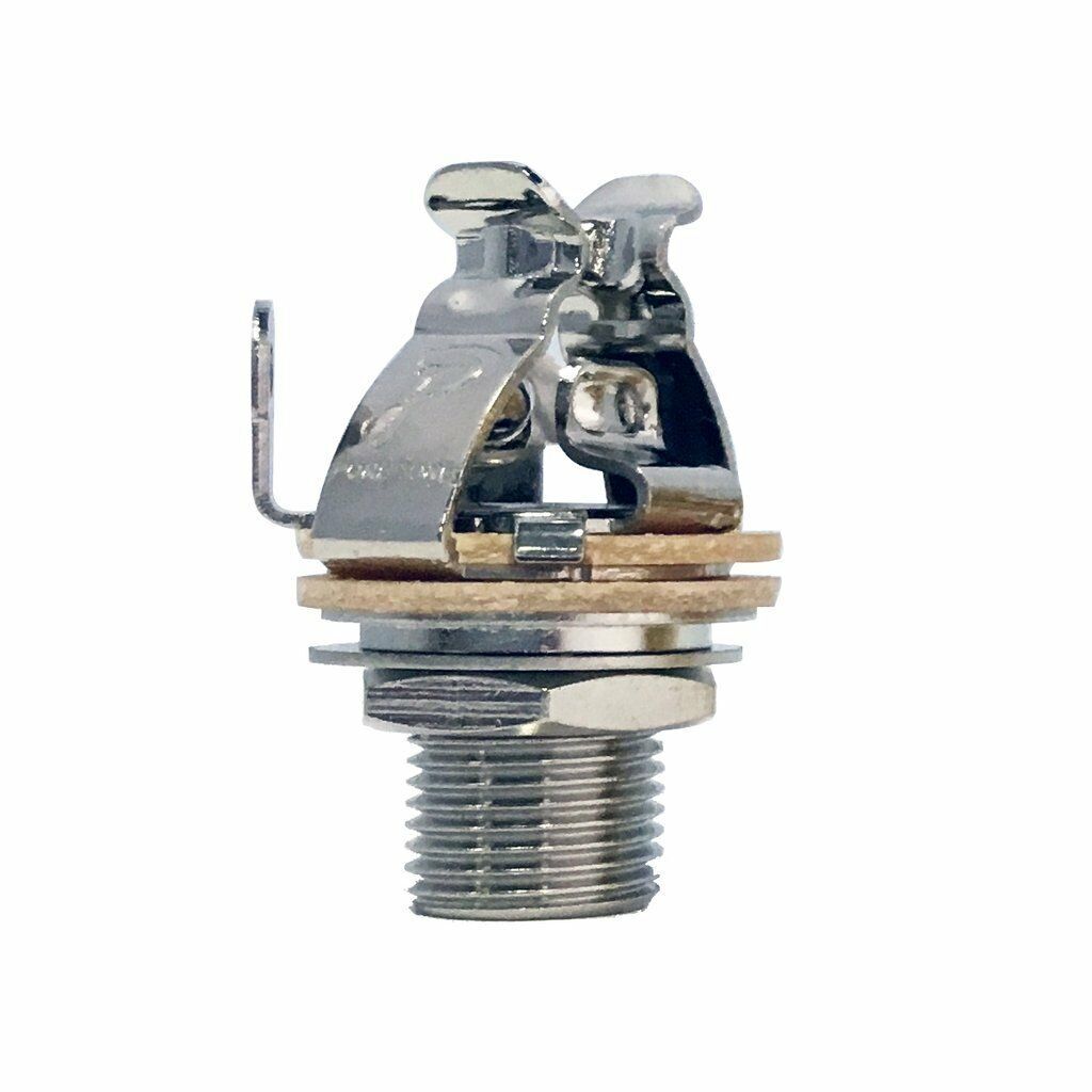 Genuine PURE TONE 1/4″ Multi-Contact Mono Nickel Guitar Output Jack – PTT1