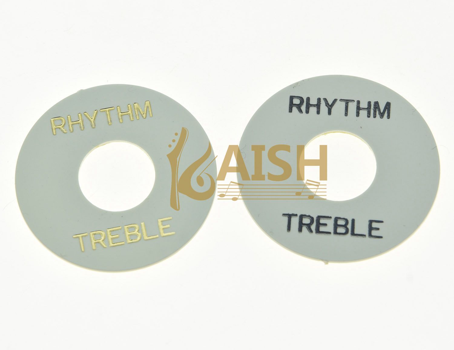 White/Gold White/Black LP Toggle Switch Washer Rhythm Treble Ring for Les Paul