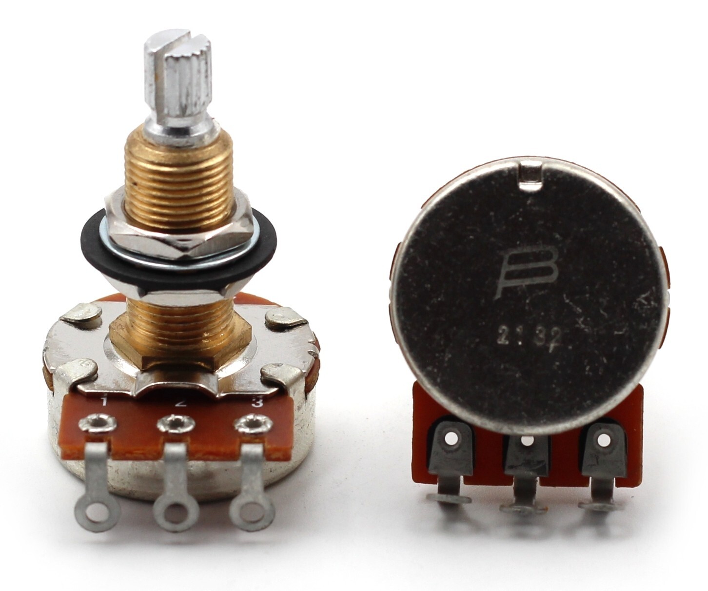 BOURNS 500K LONG SHAFT LOW FRICTION AUDIO TAPER POT / POTENTIOMETER – 1X