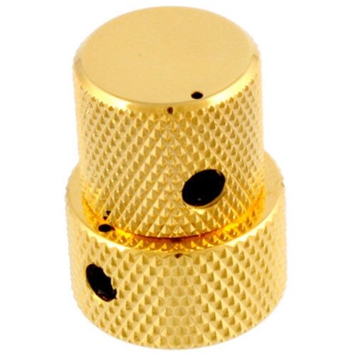 NEW Gotoh VK15T / VK18T Mini Stacked Concentric Knob Fit EMG Bartolini – GOLD