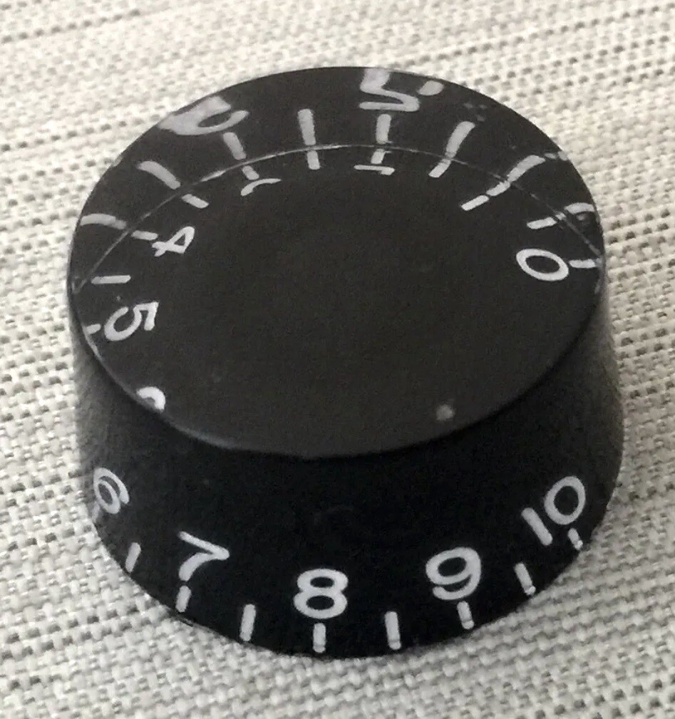 2017 Kramer Electric Guitar Volume Tone Switch Original Black Knob