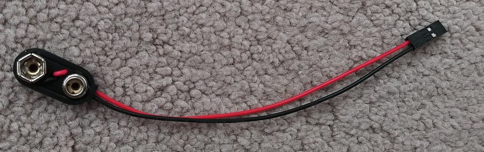 SOLDERLESS Wiring BATTERY CLIP I for Active emg 9v Pickups Red Blk PREMIUM *NEW*