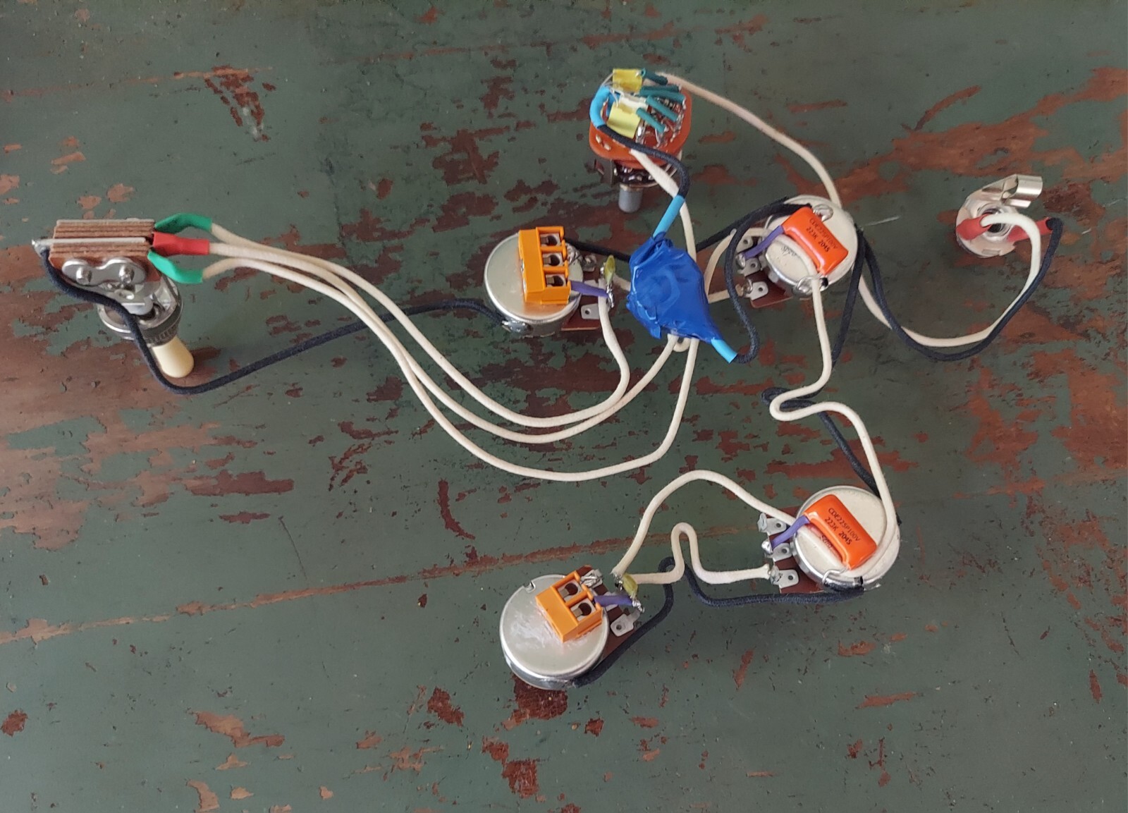 Gibson/Epiphone Solderless 335,Dot Wiring Harness 6 w/Varitone KellingSound
