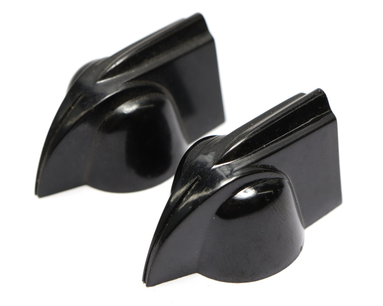 DakaWare Chicken Head Knob, 1/4″ Shaft, All Black, 2pcs