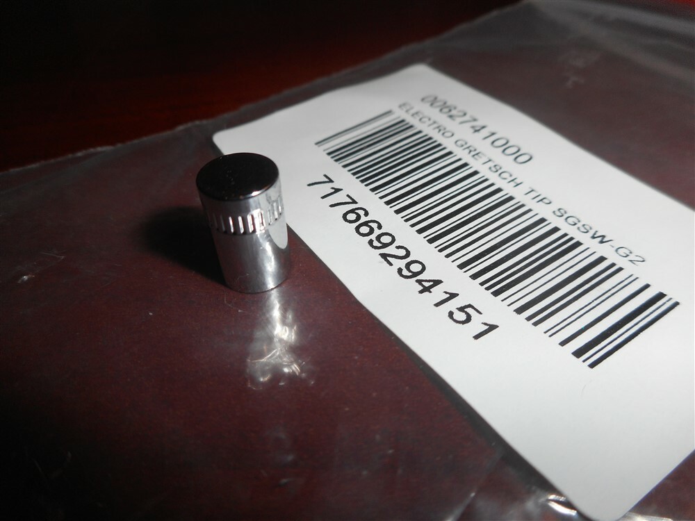 NEW Genuine Gretsch Switch Tip For Electromatic Solid Body, CHROME, 006-2741-000