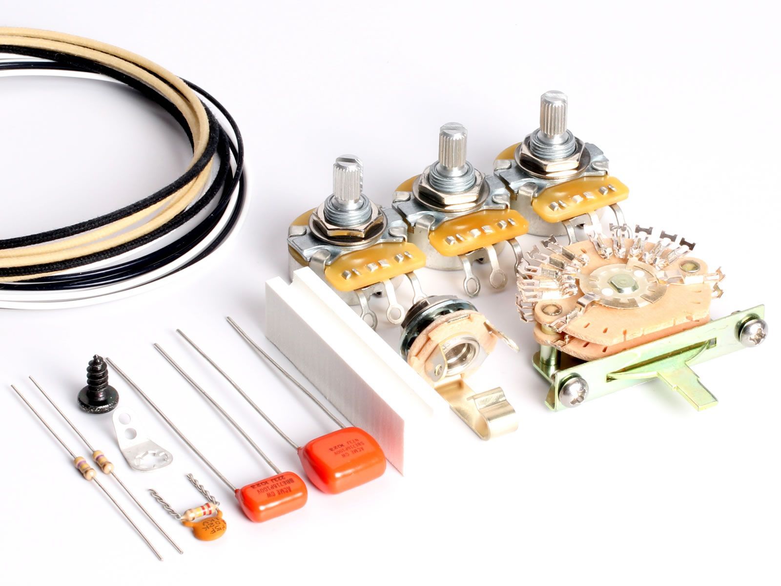 ToneShaper Wiring Kit, Stratocaster, Big Apple (HH1)