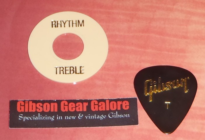 Gibson Les Paul Washer Creme Gold Relic Switch Ring Toggle Guitar Parts Custom T