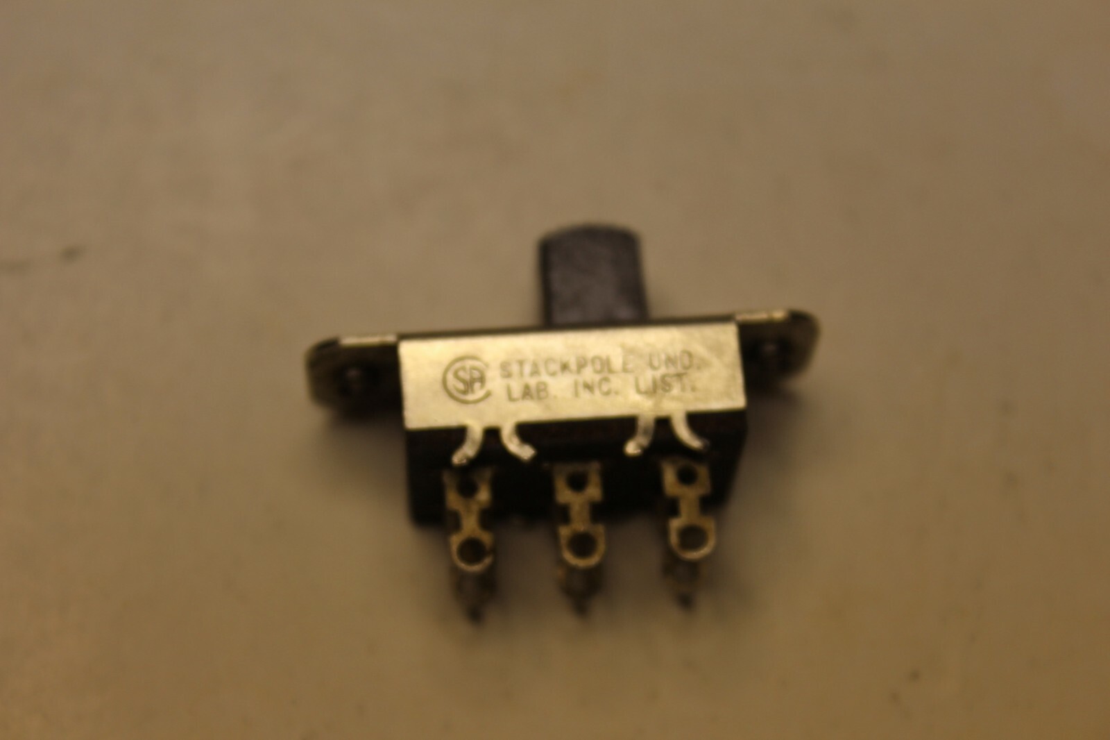 Guild Guitar Vintage Micro-switch, Westerly, New Old Stock, Switchcraft, Brown