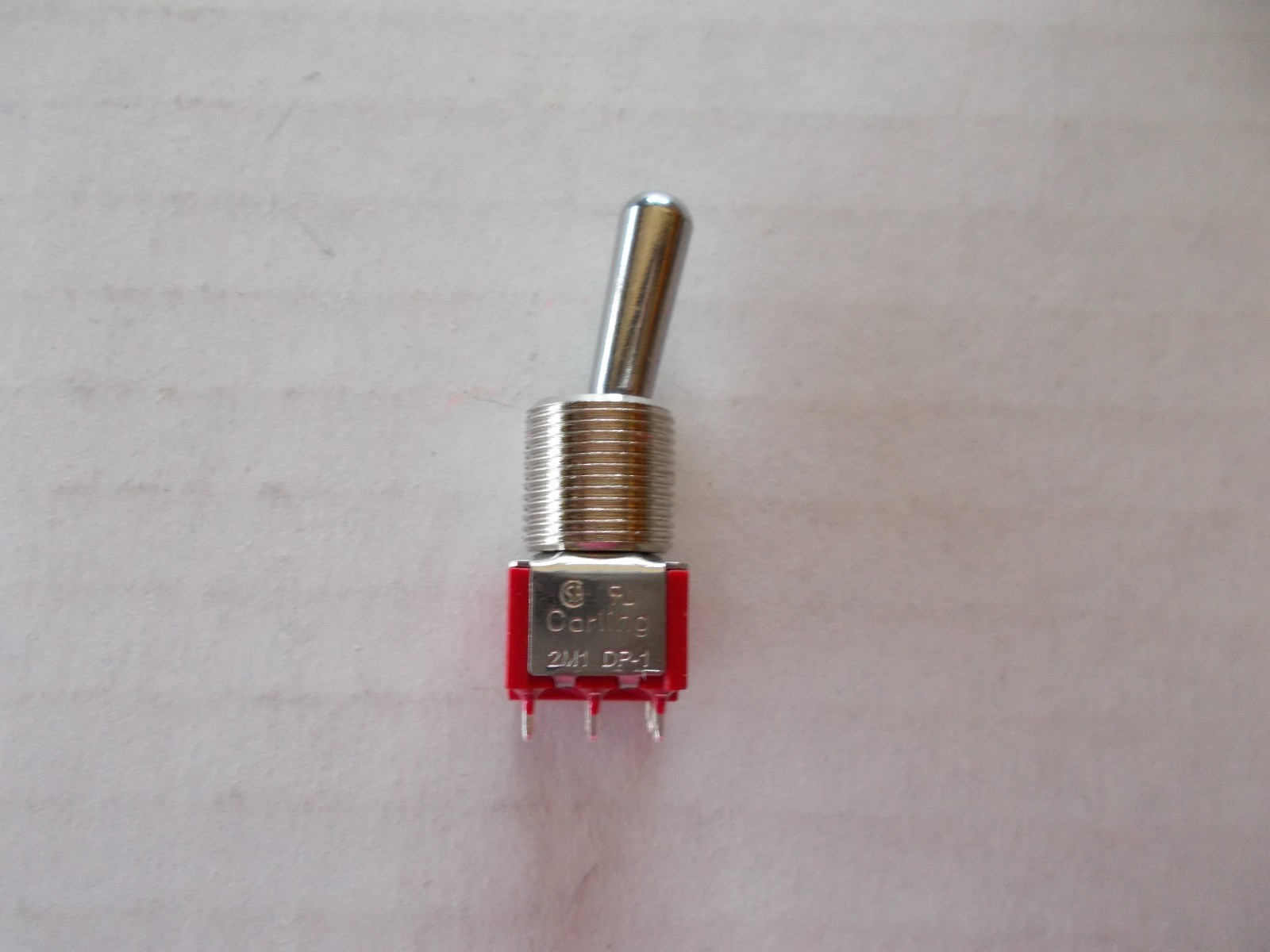 CARLING Mini Toggle DPDT ON NONE ON Switch 2m1 DP-1 NEW
