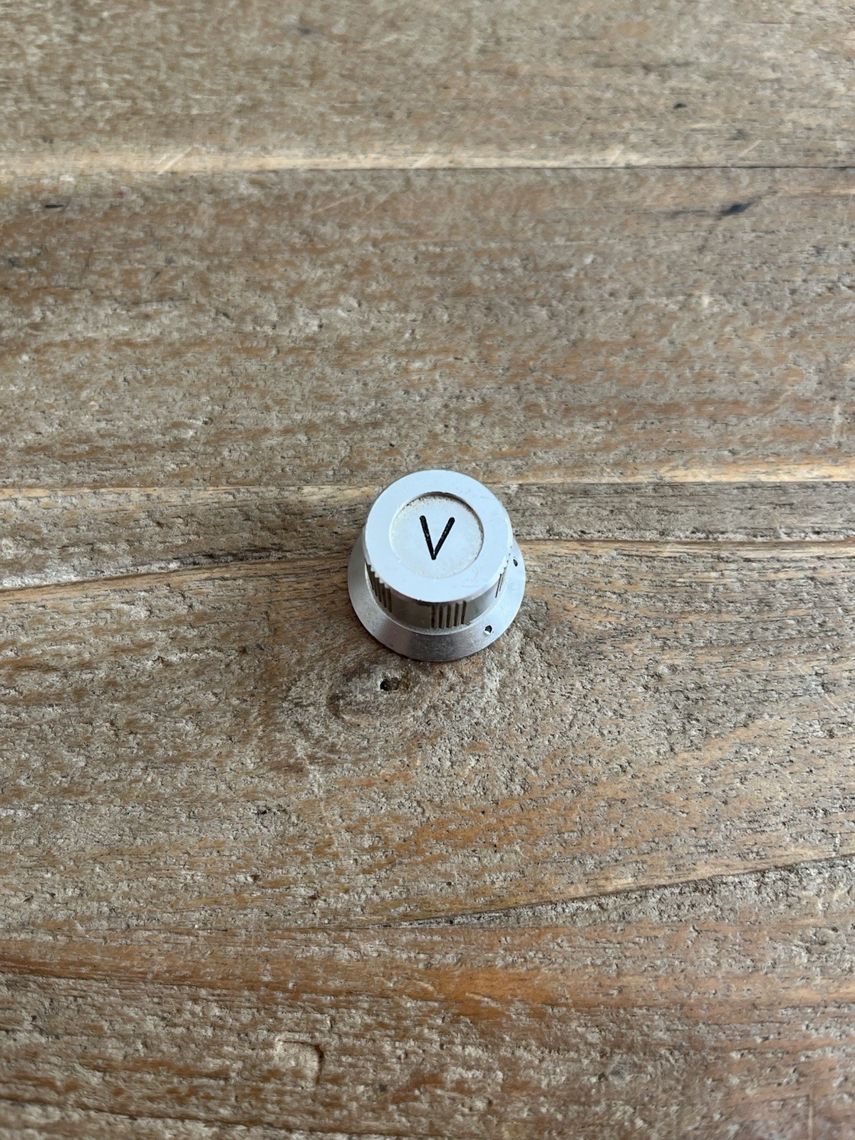 Vintage 1960’s Teisco Univox Guitar or Bass Volume Knob Metal MIJ Part FREE SHIP