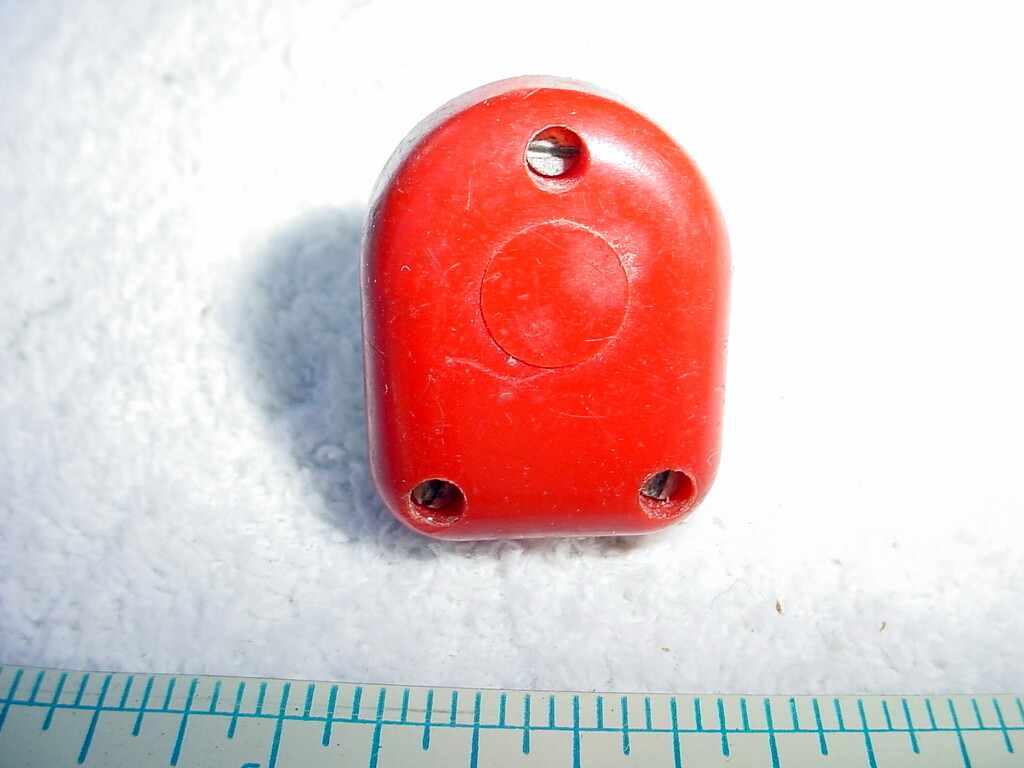 Vintage Red Switchcraft 1/4″ Phone Plug Jack Guitar Amps