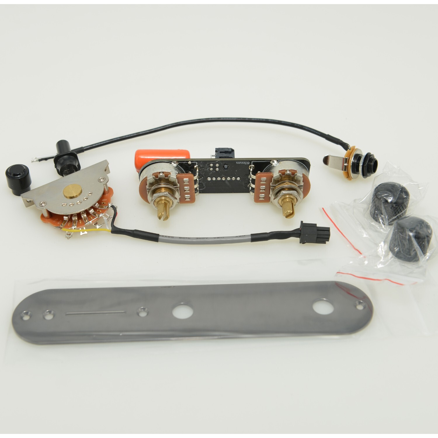 Waaah Greasebucket TL Guitar Control Plate System with Free-Welding 4 Way Switch
