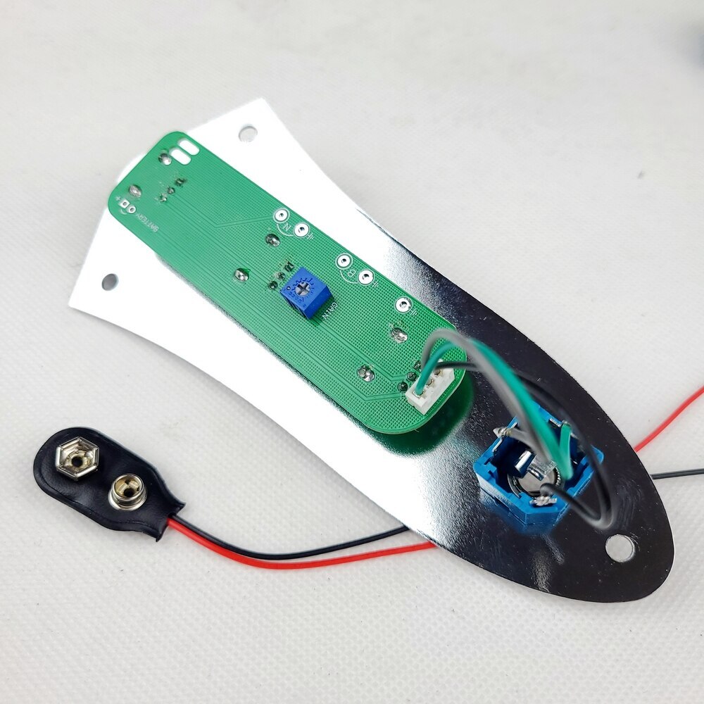 Jazz Bass Active Circuit Pickup Wire Harness (metal plate not included)