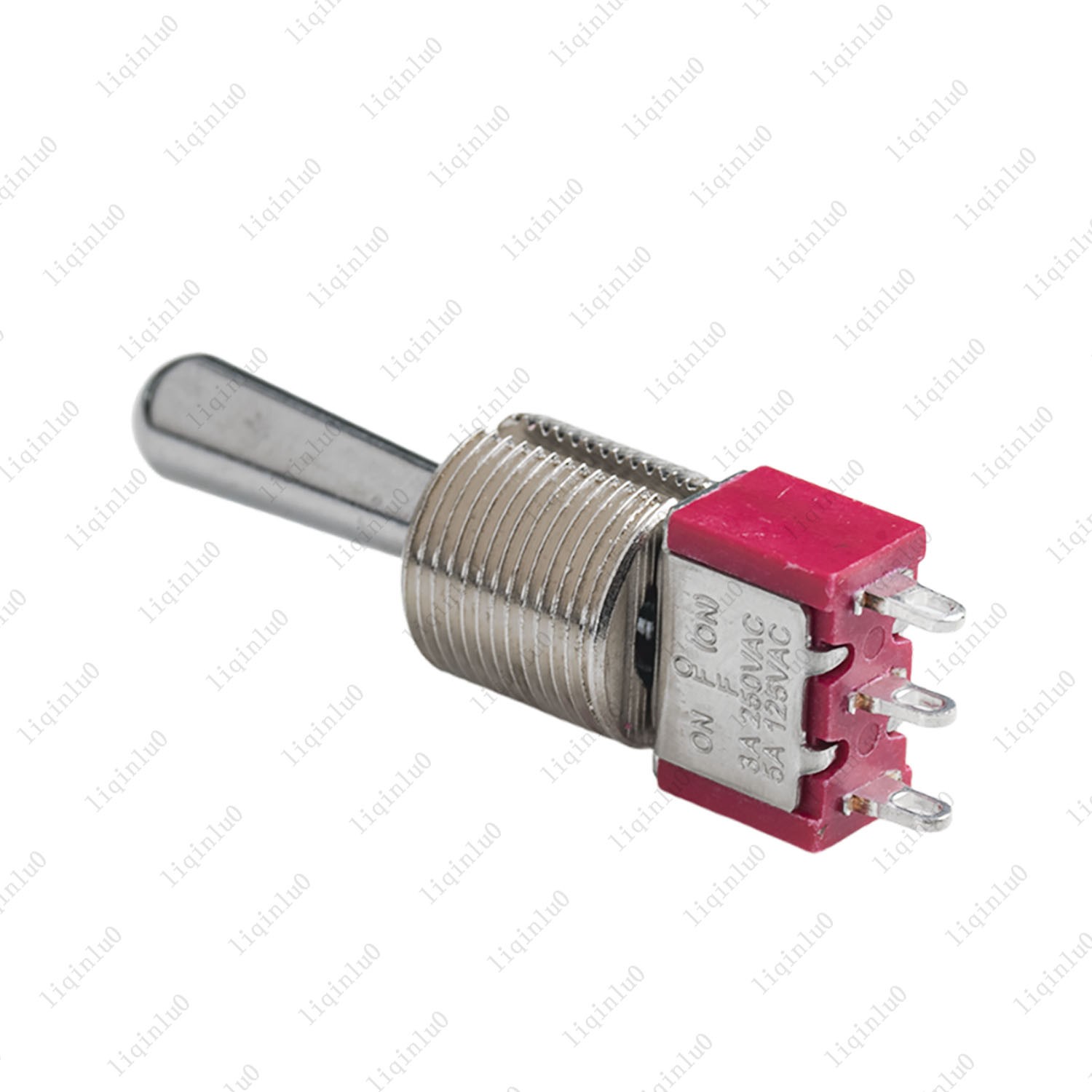 1/3/5pcs (ON)-OFF-ON Fat Bat Toggle Switch SPDT 3Pin Momentary Guitar Sealed