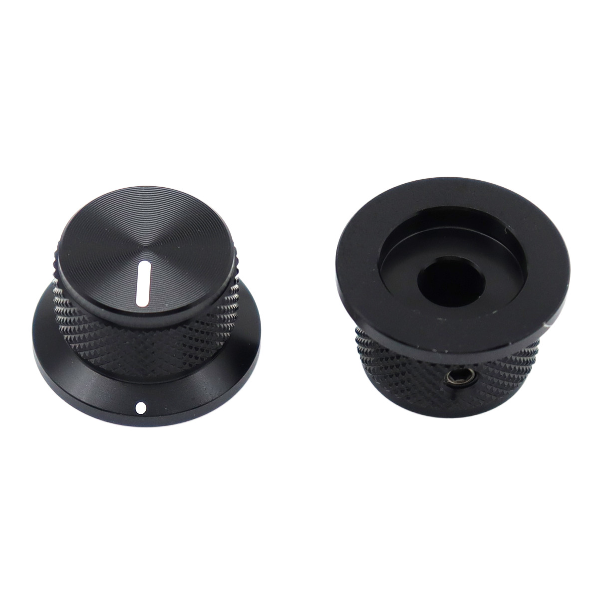 4x Aluminum Alloy Guitar Knobs 6.35mm Potentiometer Cap 1/4″ Bell CTS Pot Cap