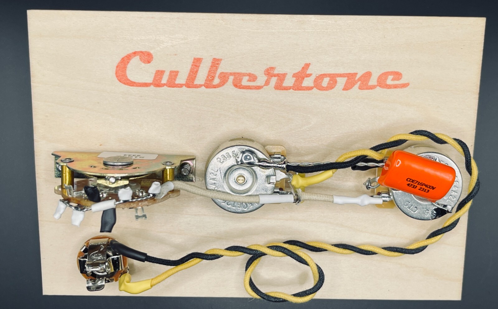 Culbertone OG 3 way Telecaster Wiring Harness