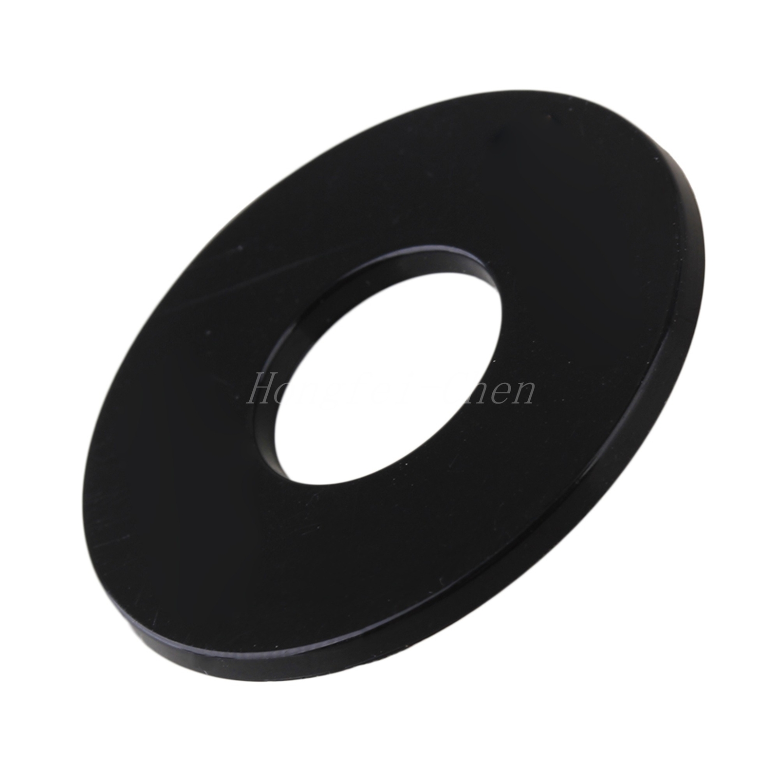 10Pcs 12.5mm Black Toggle Round Switch Washer Replacement for LP Guitar