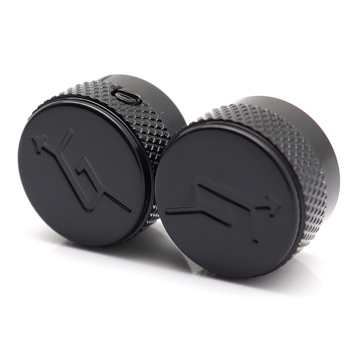 High-Quality Metal Guitar Knobs G/Arrow Logo Control Knobs Potentiometer Cap