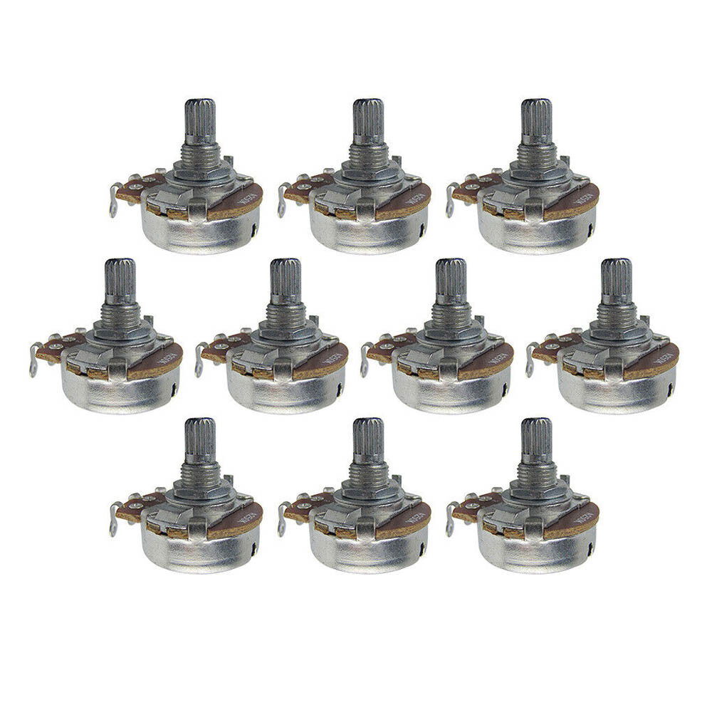 USA A250K Guitar Bass Pots Potentiometer Short Shaft Audio Tone Control 20pcs