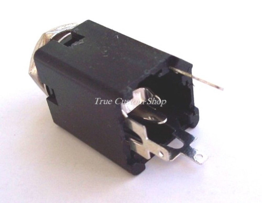 True Custom Shop® Box Closed Stereo Output Jack for Deluxe Fender Bass & Guitar