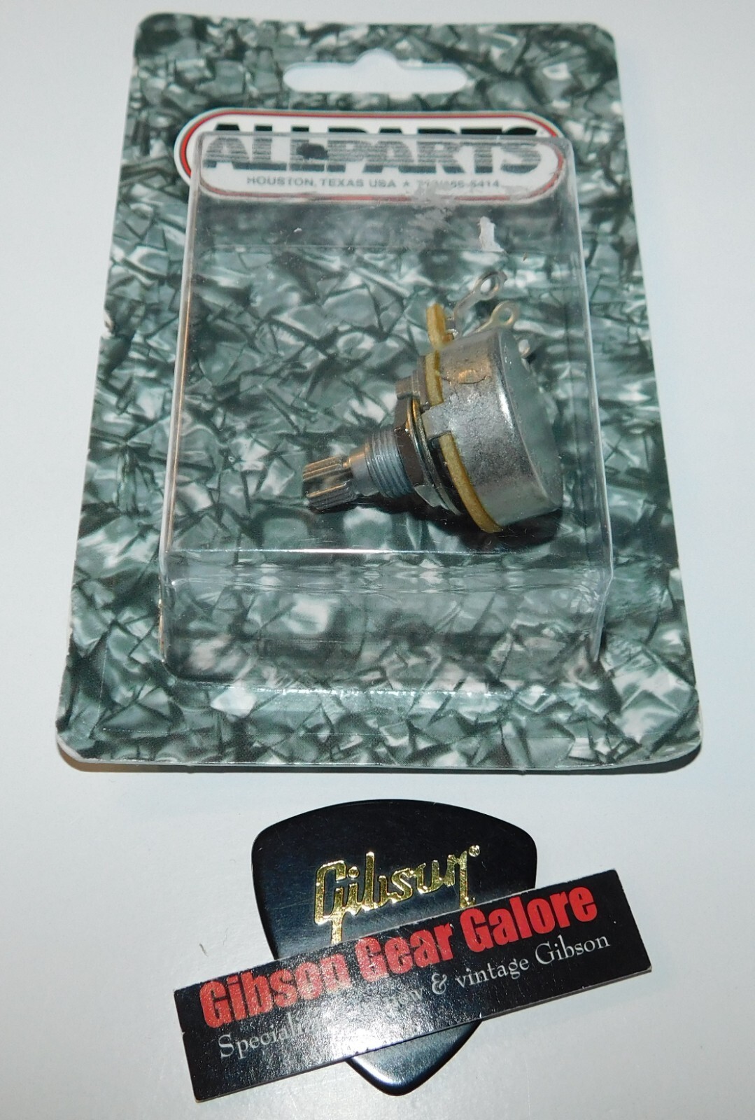 AllParts Les Paul Potentiometer Audio 500k Short Shaft Guitar Parts Project CTS