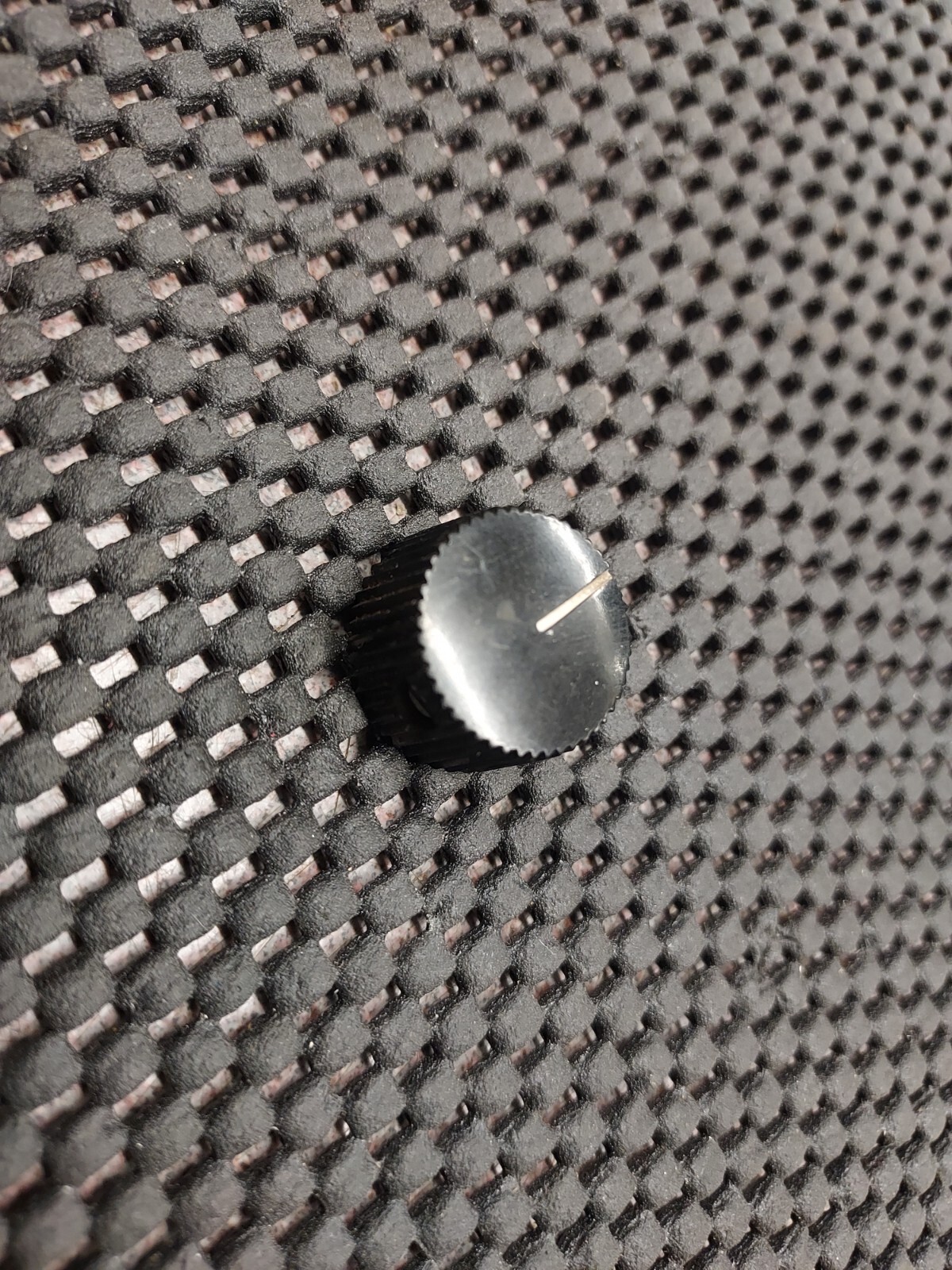 Vintage Black Fender Amplifier Control Knob Radio Cupcake Knob Original 60s