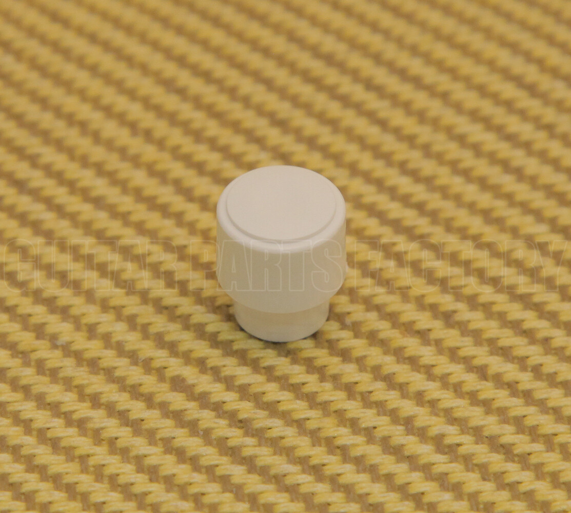 SK-0714-025 (1) White Round Switch Tip for Tele Telecaster Guitar CRL Switch