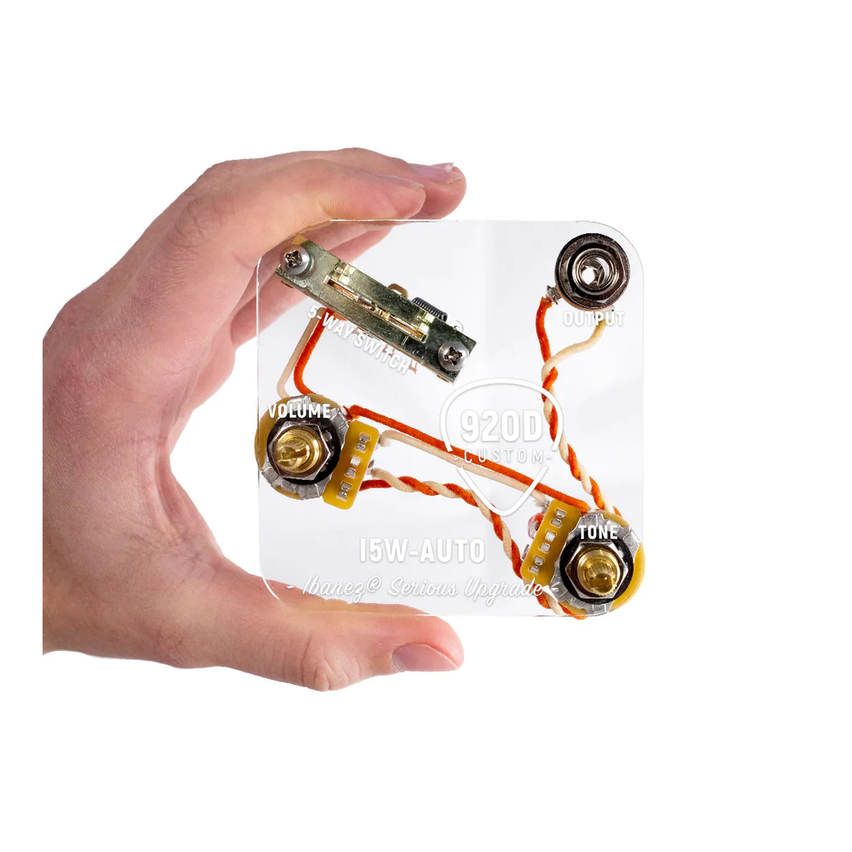 920D Custom I5W-AUTO Ibanez RG & RT 5-Way Guitar Wiring Harness with Auto-Splits