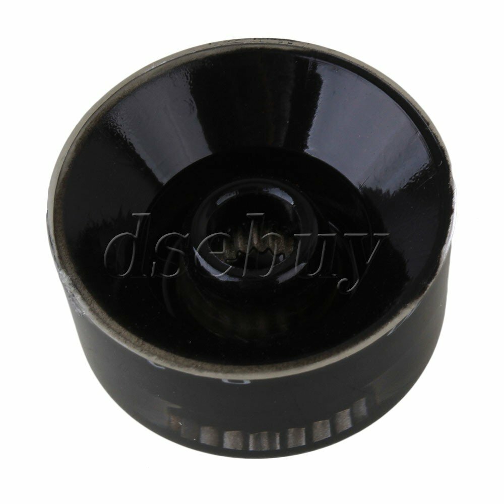 20x Speed Control Knobs Black with White Number for Electric Guitar