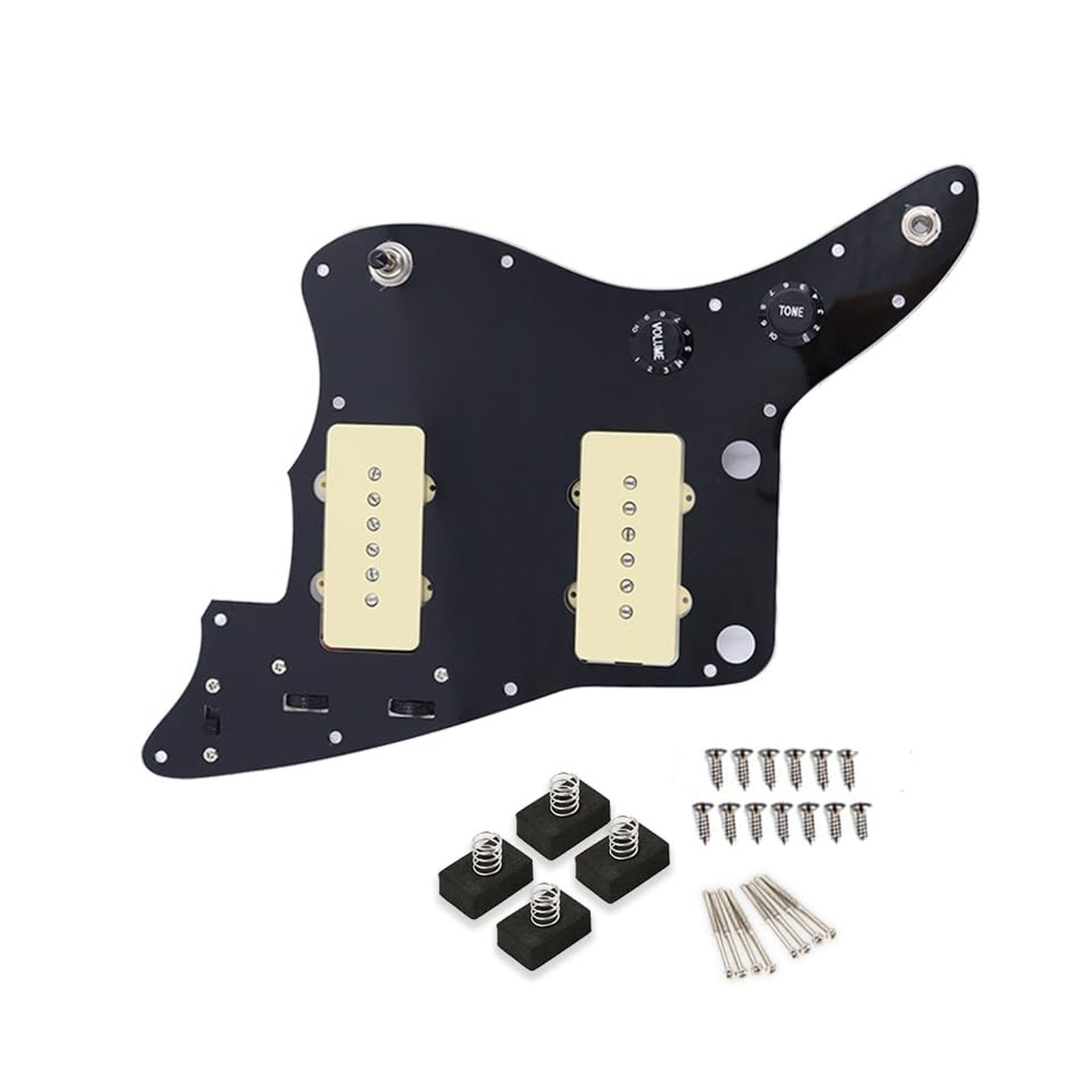 Loaded Guitar Pickguard Prewired Wiring Harness for Jazzmaster Electric Guita…