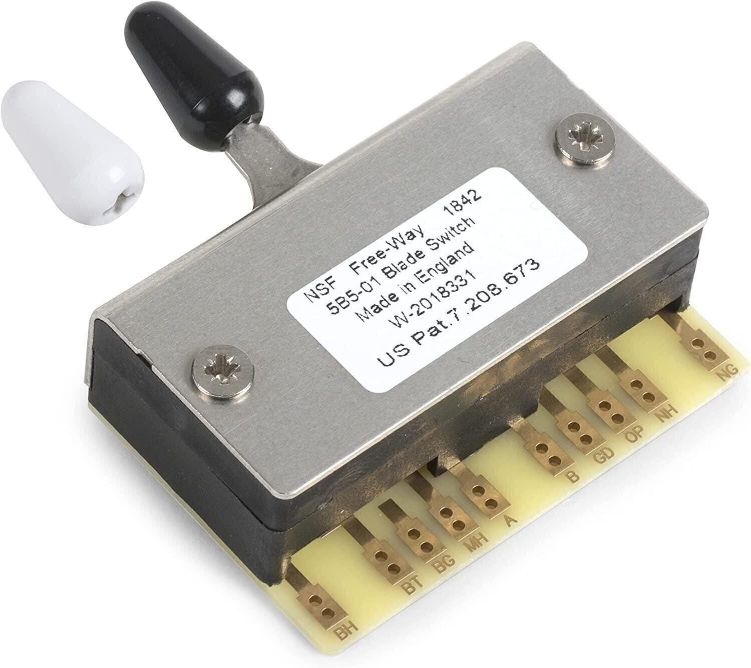 Free-Way 5-Way/10-Position Electric Guitar Pickup Switch