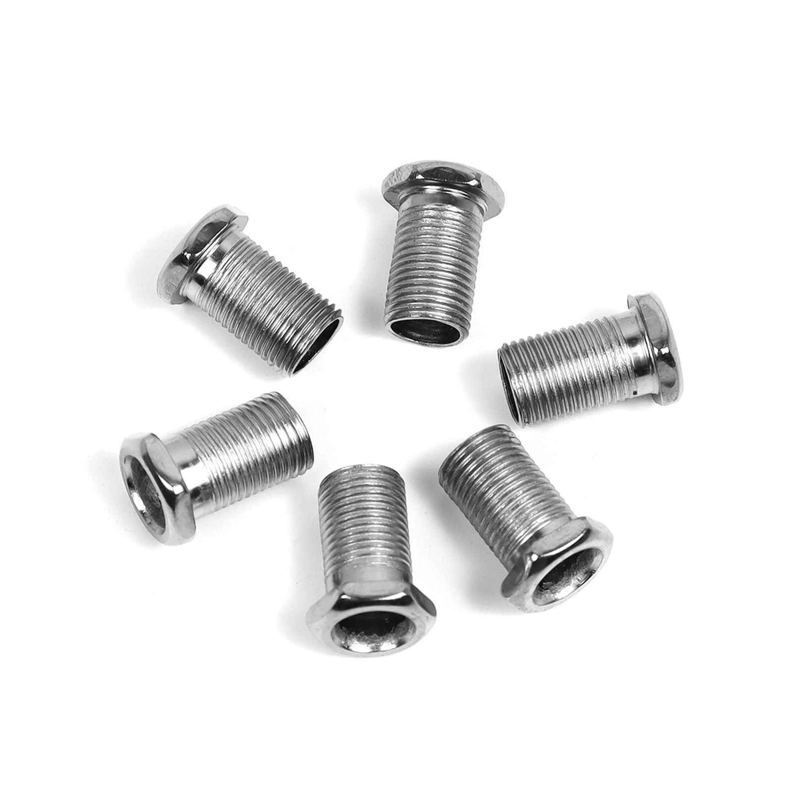 6 Right Electric Guitar Tuners Tuning Pegs Keys Metal Heads For Fender ST TL d