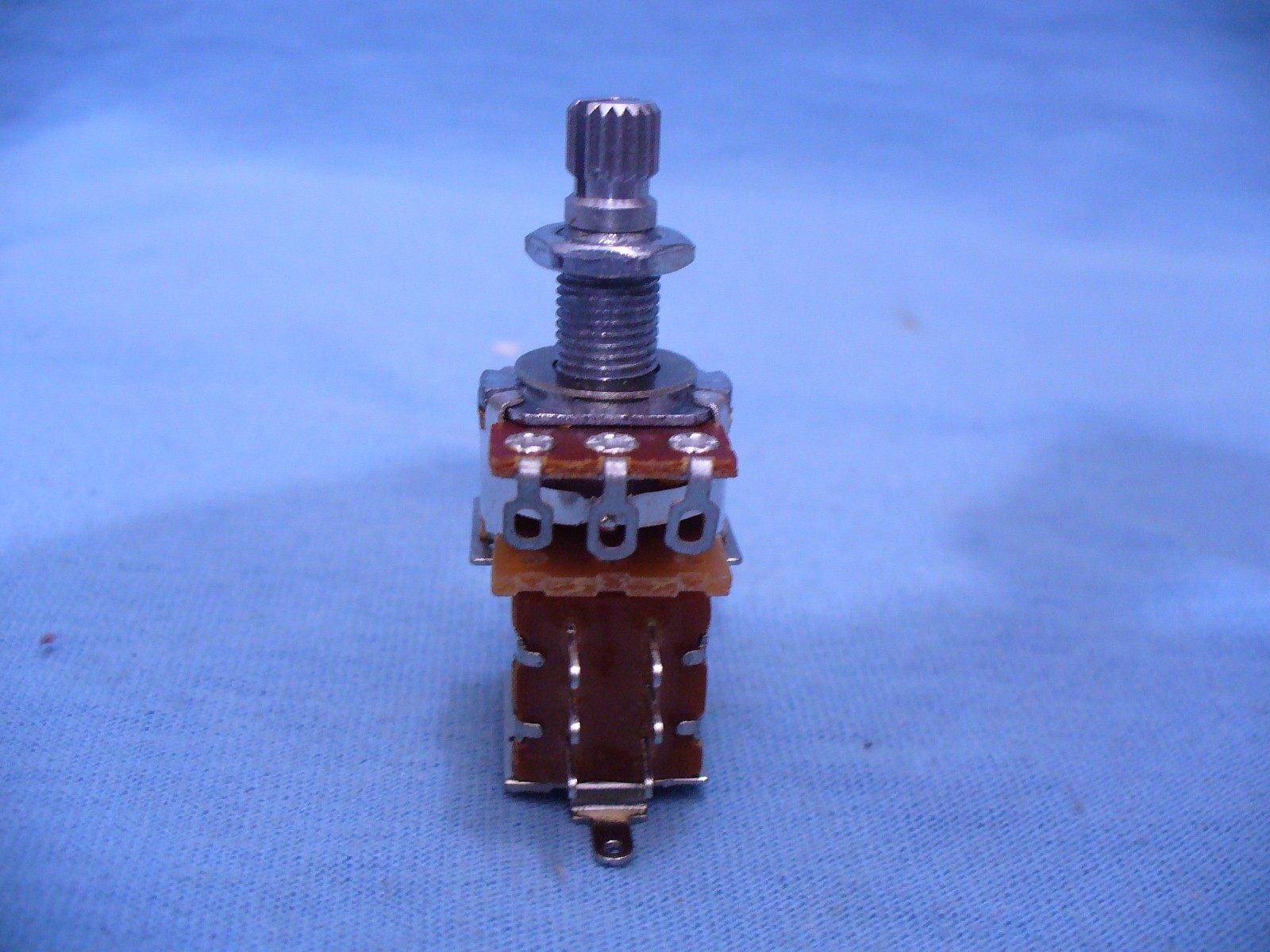 PUSH PULL A250K OHM COIL TAP POTENTIOMETER SWITCH FOR 4 WIRE PICKUPS USA SHIP !