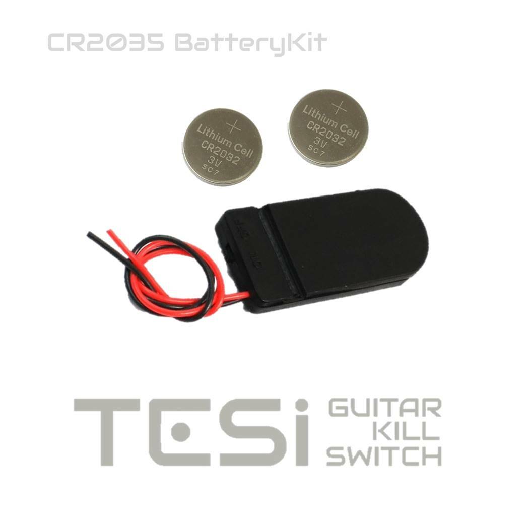 Tesi Switch FLATBAT CR2032 6V Battery Pack – Black