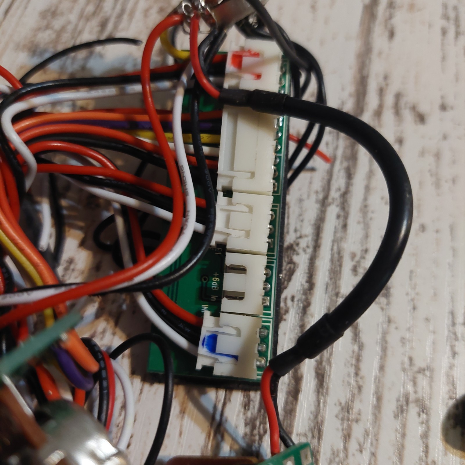 Ibanez EQB-IIIS 3-band EQ with bypass Electronics Wiring Harness off SR756