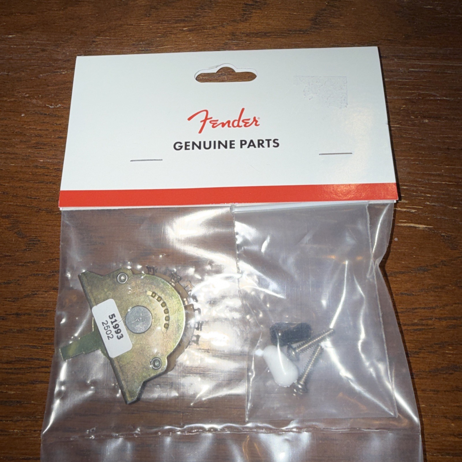 Genuine Fender 5-Way Pickup Switch for Strat/Nashville Tele/Telecaster
