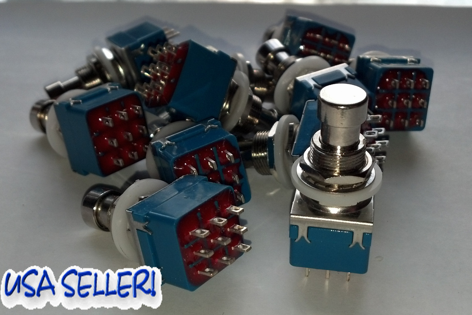 TRUE BYPASS SWITCH 3PDT x QT= (1) ROHS ~ US SELLER!!!!!! FAST USA SHIPPING
