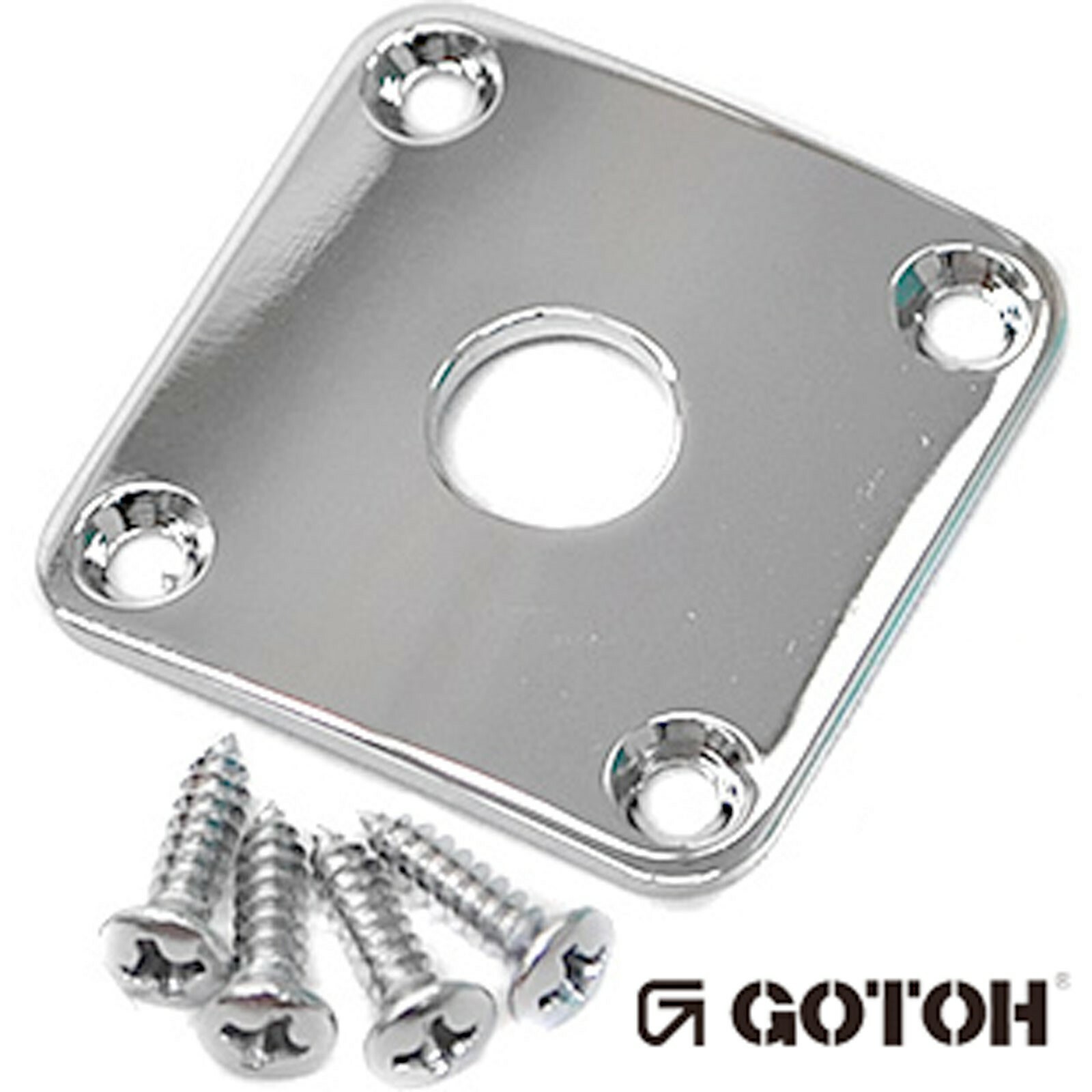NEW Gotoh JCB-4 Les Paul Jack Plate for Les Paul Guitar – CHROME